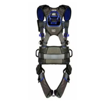 Comfort Construction Climbing/Positioning Safety Harness, S, 310 lb, Gray, Polyester Strap