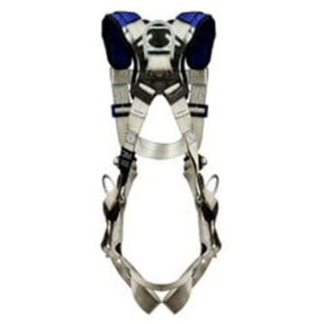 Positioning, Climbing Safety Harness, L, 310 lb, Gray, Polyester Strap