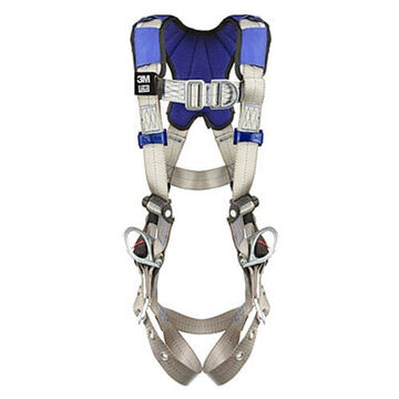 Safety Harness Positioning, Climbing, Xl, 310 Lb, Gray, Polyester Strap