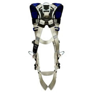 Positioning Safety Harness, 2X, 310 lb, Gray, Polyester Strap