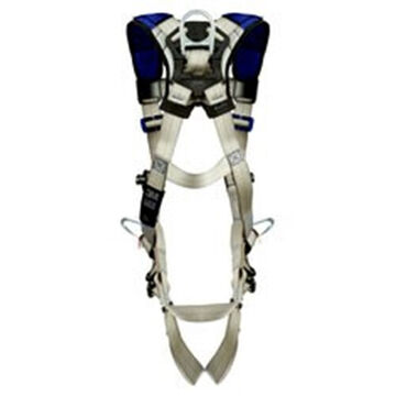 Safety Harness, Positioning 2x, 310 Lb, Gray, Polyester Strap