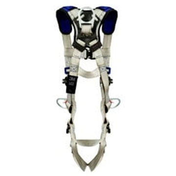 Positioning, Climbing Safety Harness, S, 310 lb, Gray, Polyester Strap