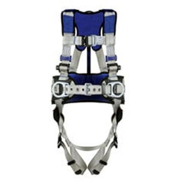 Safety Harness Positioning, Climbing, Construction, M, 310 Lb, Gray, Polyester Strap