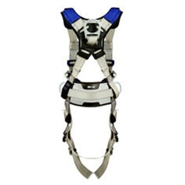 Positioning, Climbing Safety Harness, S, 310 lb, Gray, Polyester Strap