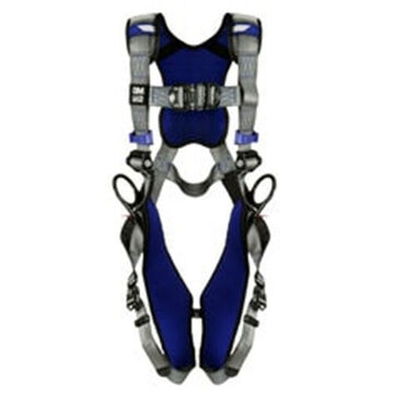 Climbing, Positioning Safety Harness, XL, 420 lb, Gray