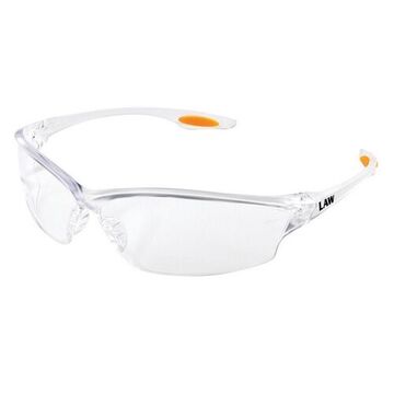 Standard Safety Glasses, M, Duramass AntiFog, Clear, Frameless, Clear