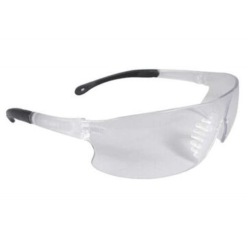 Safety Glasses Lightweight, R, Clear, Clear