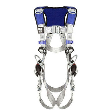 Retrieval Safety Harness, S, 310 lb, Gray, Polyester Strap