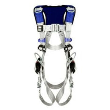 Retrieval Safety Harness, L, 310 lb, Gray, Polyester Strap