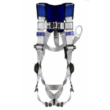 Comfort Oil and Gas Climbing/Suspension Safety Harness, S, 420 lb, Gray, Polyester Strap