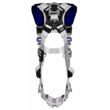 Safety Harness Comfort Vest Climbing/positioning/retrieval, S, 420 Lb, Gray, Polyester Strap