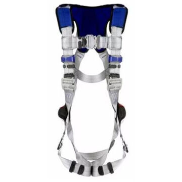 Safety Harness Comfort Vest Climbing/positioning/retrieval, M, 420 Lb, Gray, Polyester Strap