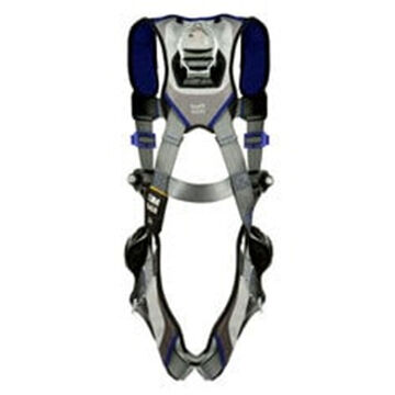 General Purpose Safety Harness, M, 310 lb, Gray, Polyester Strap