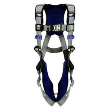 Safety Harness General Purpose, M, 310 Lb, Gray, Polyester Strap