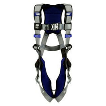 General Purpose Safety Harness, M, 310 lb, Gray, Polyester Strap