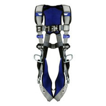 Safety Harness, Positioning S, 310 Lb, Gray, Polyester Strap