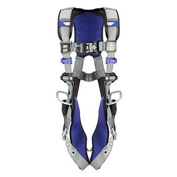 Positioning Safety Harness, M, 310 lb, Gray, Polyester Strap