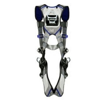 Climbing, Positioning Safety Harness, S, 310 lb, Gray, Polyester Strap