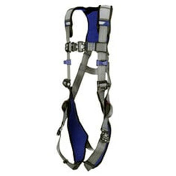 Safety Harness General Purpose, M, 310 Lb, Gray, Polyester Strap
