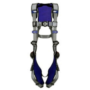 Safety Harness General Purpose, Xl, 310 Lb, Gray, Polyester Strap