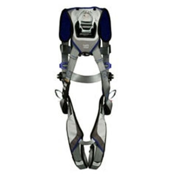Safety Harness, Climbing, Positioning L, 310 Lb, Gray, Polyester Strap