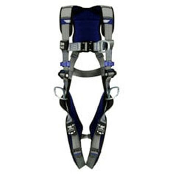 Safety Harness, Climbing, Positioning Xxl, 310 Lb, Gray, Polyester Strap