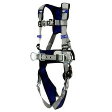 Positioning Safety Harness, S, 310 lb, Gray, Polyester Strap