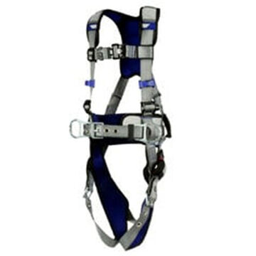 Safety Harness, Positioning Xxl, 310 Lb, Gray, Polyester Strap