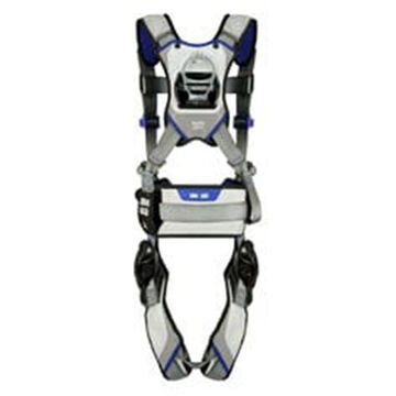 Safety Harness, Climbing, Positioning Xxl, 310 Lb, Gray, Polyester Strap