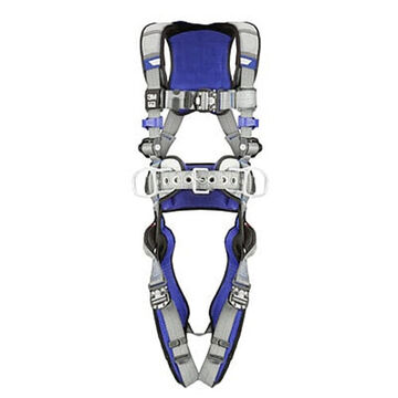 Positioning Safety Harness, S, 310 lb, Gray, Polyester Strap