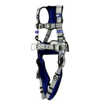 Safety Harness, Positioning Xl, 310 Lb, Gray, Polyester Strap