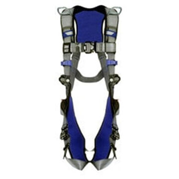 Retrieval Safety Harness, S, 310 lb, Gray, Polyester Strap