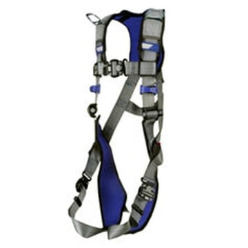 Retrieval Safety Harness, M, 310 lb, Gray, Polyester Strap