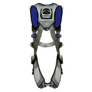 Retrieval Safety Harness, XXL, 310 lb, Gray, Polyester Strap