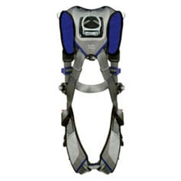 Safety Harness, Climbing, Positioning Xl, 310 Lb, Gray, Polyester Strap