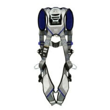 Climbing, Positioning Safety Harness, XXL, 310 lb, Gray, Polyester Strap