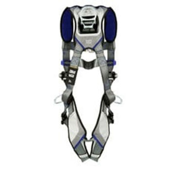 Climbing Safety Harness, XS, 310 lb, Gray, Polyester Strap