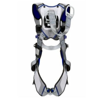 Comfort Oil and Gas Climbing/Suspension Safety Harness, XS, 420 lb, Gray, Polyester Strap