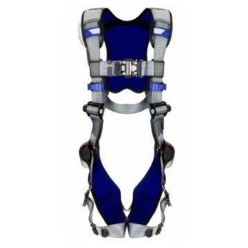 Comfort Oil and Gas Climbing/Suspension Safety Harness, XS, 420 lb, Gray, Polyester Strap