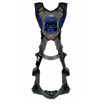 Comfort X-Style Safety Harness, XS/S, 420 lb, Gray, Polyester Strap