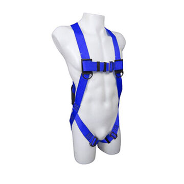 Full Body Safety Harness, Universal, 310 lb, Blue