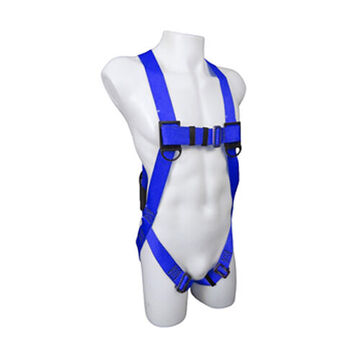 Safety Harness Full Body, Universal, 310 Lb, Blue