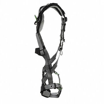 Safety Harness Climbing, Xl, 270 Lb, Gray