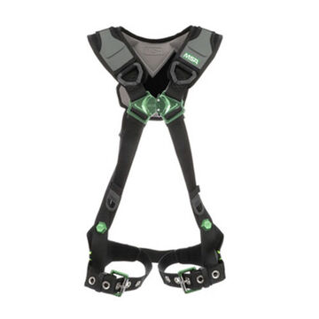 Safety Harness Full Body, Standard, 400 Lb, Black