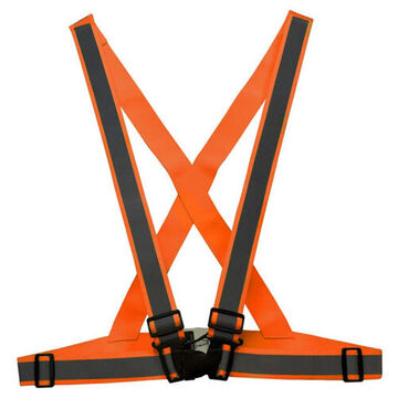 Harnais de sécurité Visibility Breakaway X-Back, universel, 21.91 lb, orange haute visibilité
