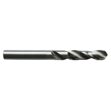 Stub Length Screw Machine Drill, 1-1/64 in Letter/Wire, 1.0156 in dia, 6-1/4 in lg, Bright