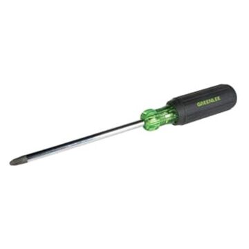 Heavy Duty, Stubby Screwdriver, Phillips, No. 3 Point, 6 in Shank lg, Acetate Handle, 11 in lg