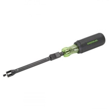 Heavy Duty, Screw Holding Screwdriver, Slotted, 3/16 in Point, 6 in Shank lg, Acetate Handle, 8-5/8 in lg