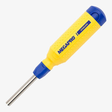 15-in-1 Screwdriver, Steel, 8.74 in lg