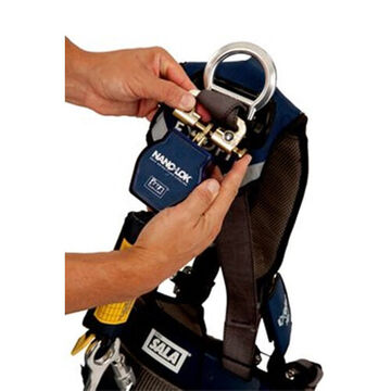 Extended Length Self Retracting Lifeline, 420 lb, 10 ft lg